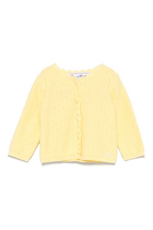 yellow cotton cardigan TARTINE ET CHOCOLAT KIDS | CA1801170